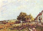 Alfred Sisley Saint Mammes am Morgen oil painting on canvas